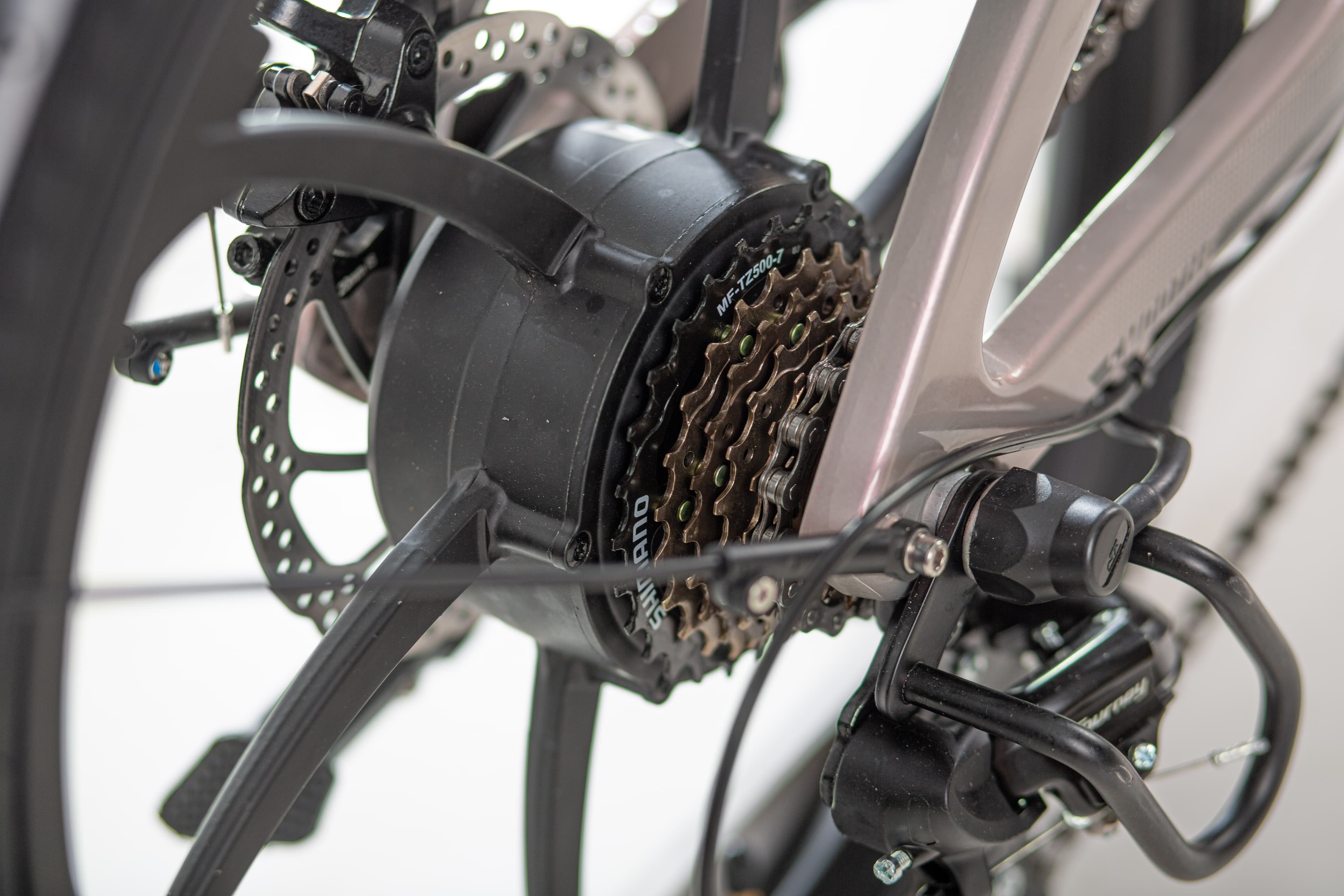Shimano 7 versnellingen voor soepel schakelen
